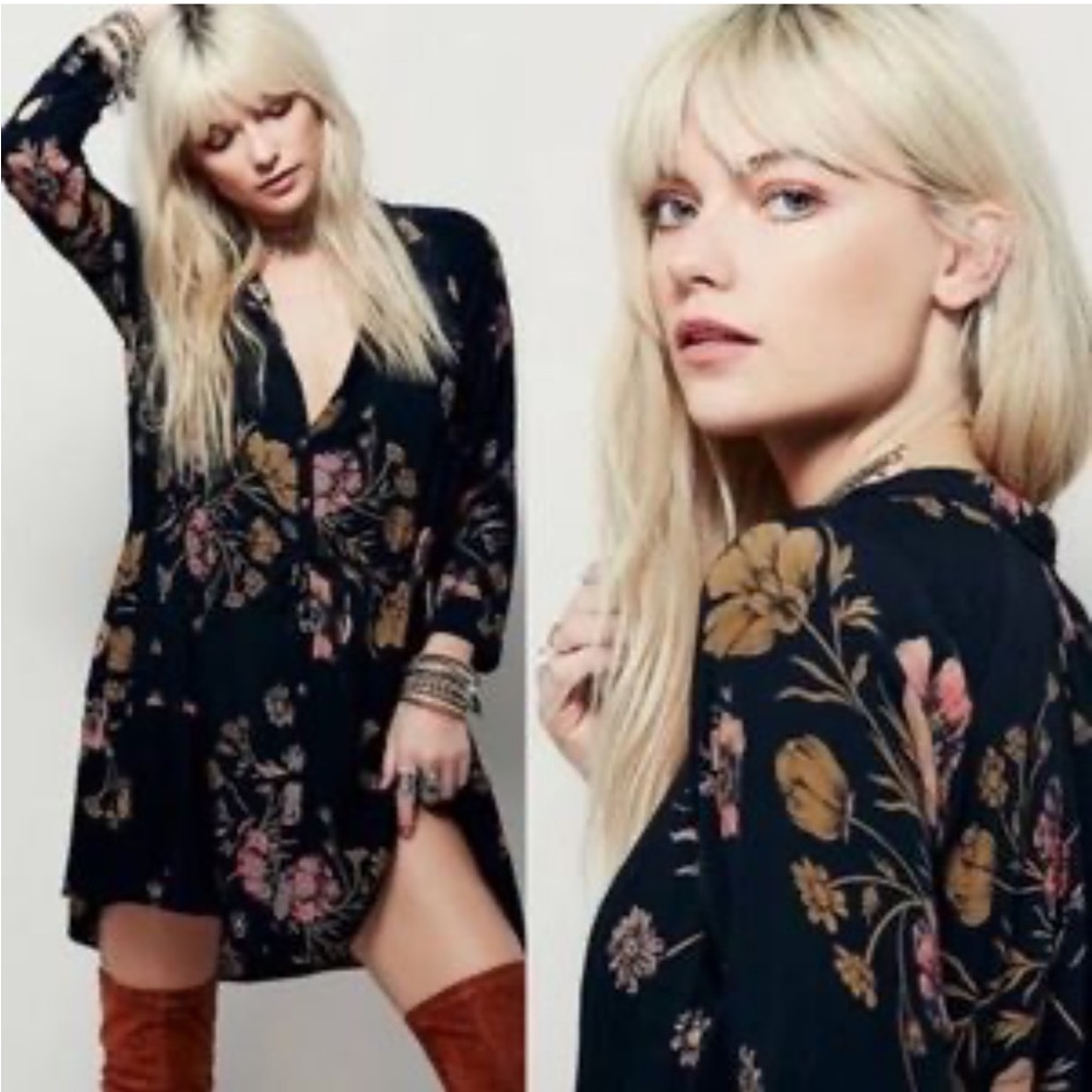 Free People Poppy Mini Dress XS